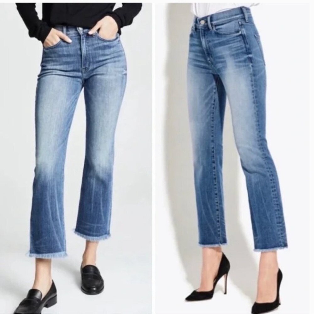 AYR The Bomb Pop High Rise Frayed Hem Jeans size 26 SHORT